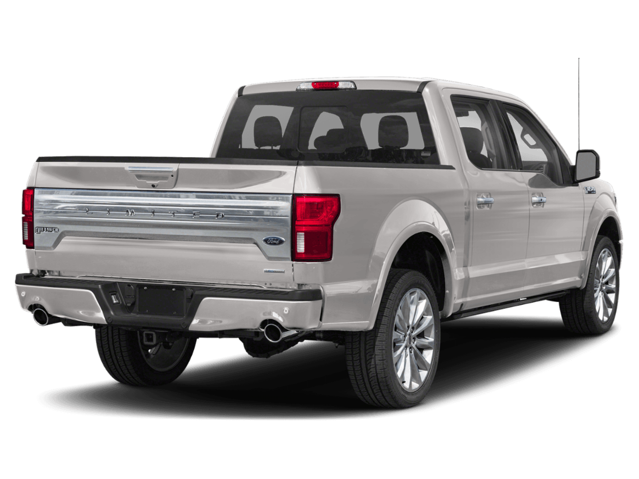 2018 Ford F-150 Limited 2WD SuperCrew 5.5' Box - Rear 3/4, facing to the right