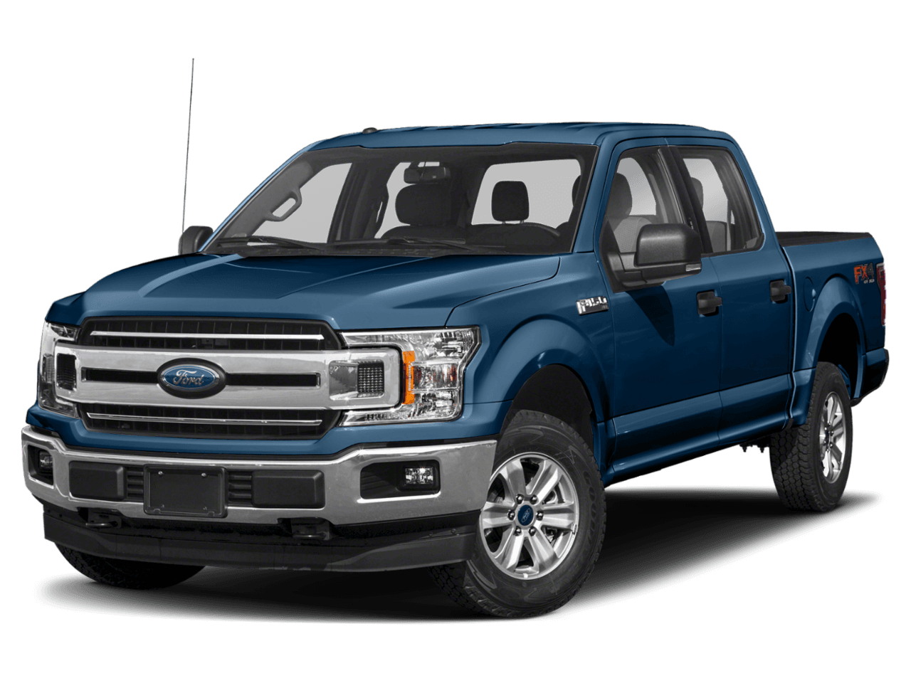 2018 Ford F-150 XLT 4WD SuperCrew 5.5' Box - Front 3/4, facing to the left