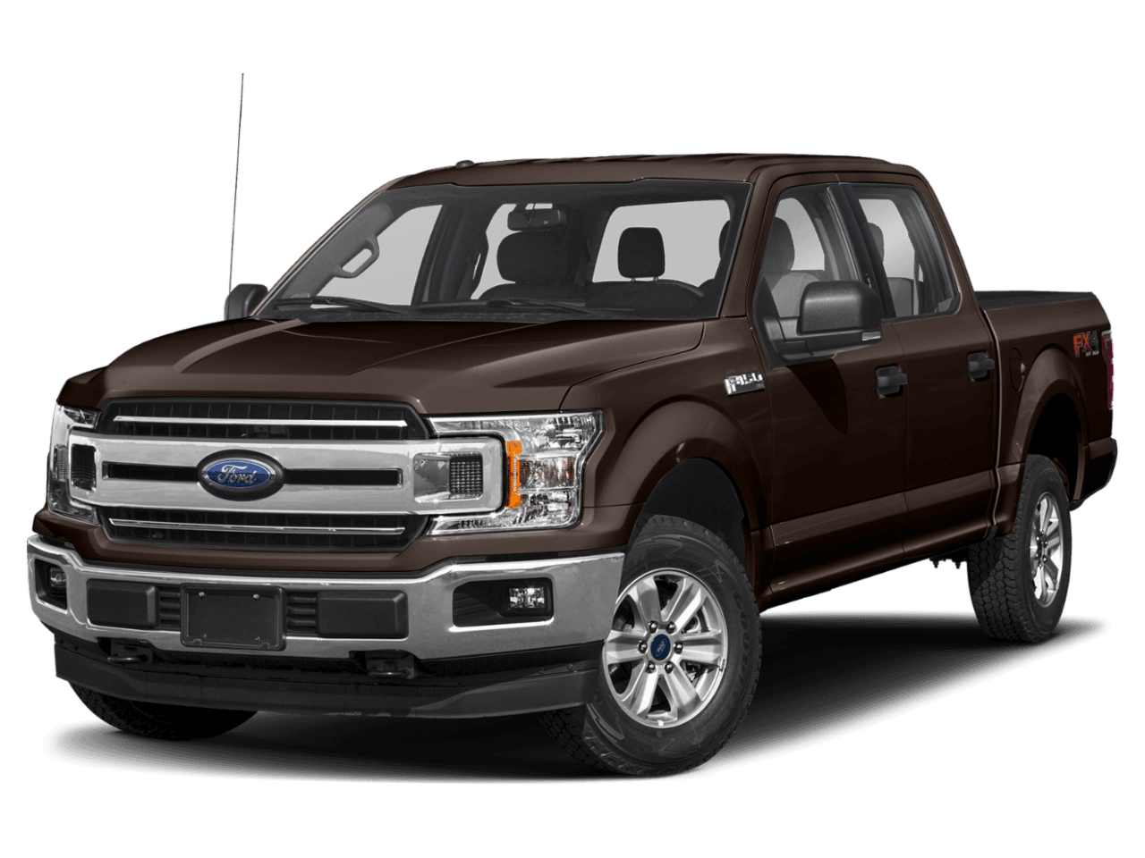 2018 Ford F-150 XLT 4WD SuperCrew 5.5' Box - Front 3/4, facing to the left