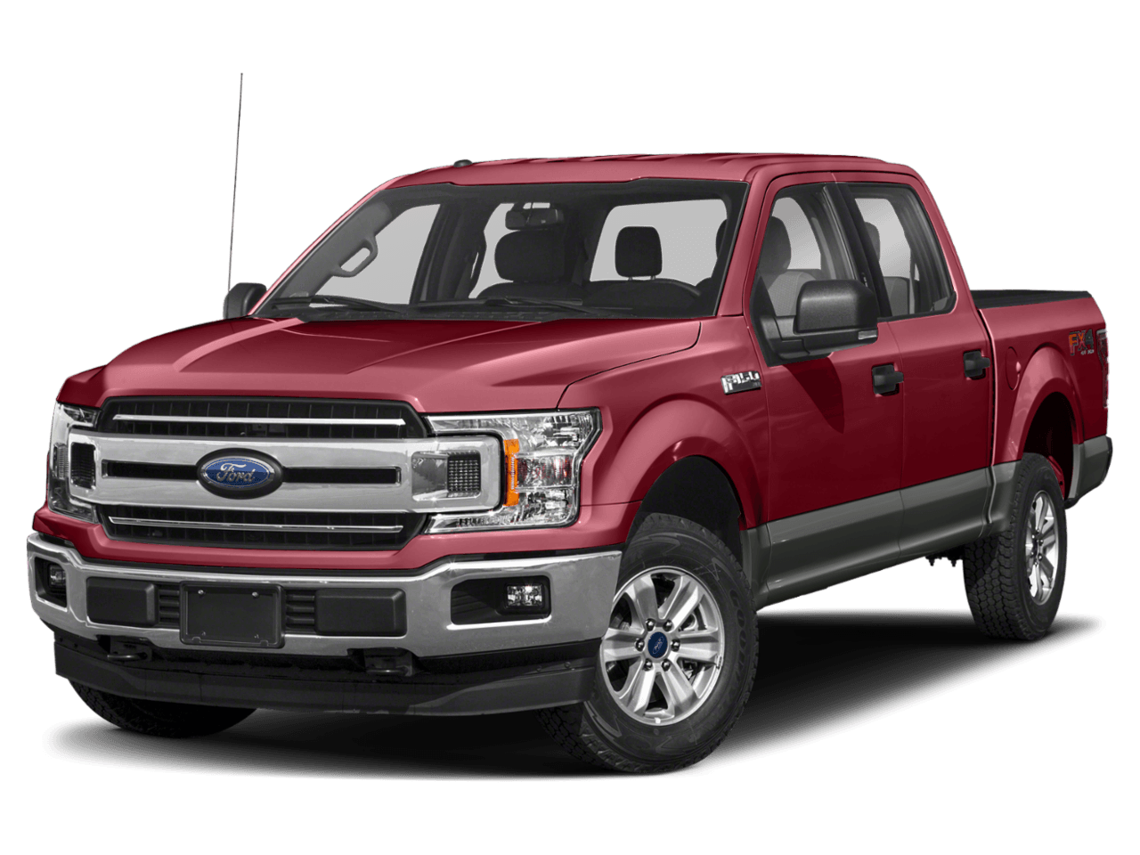 2018 Ford F-150 XLT 4WD SuperCrew 5.5' Box - Front 3/4, facing to the left