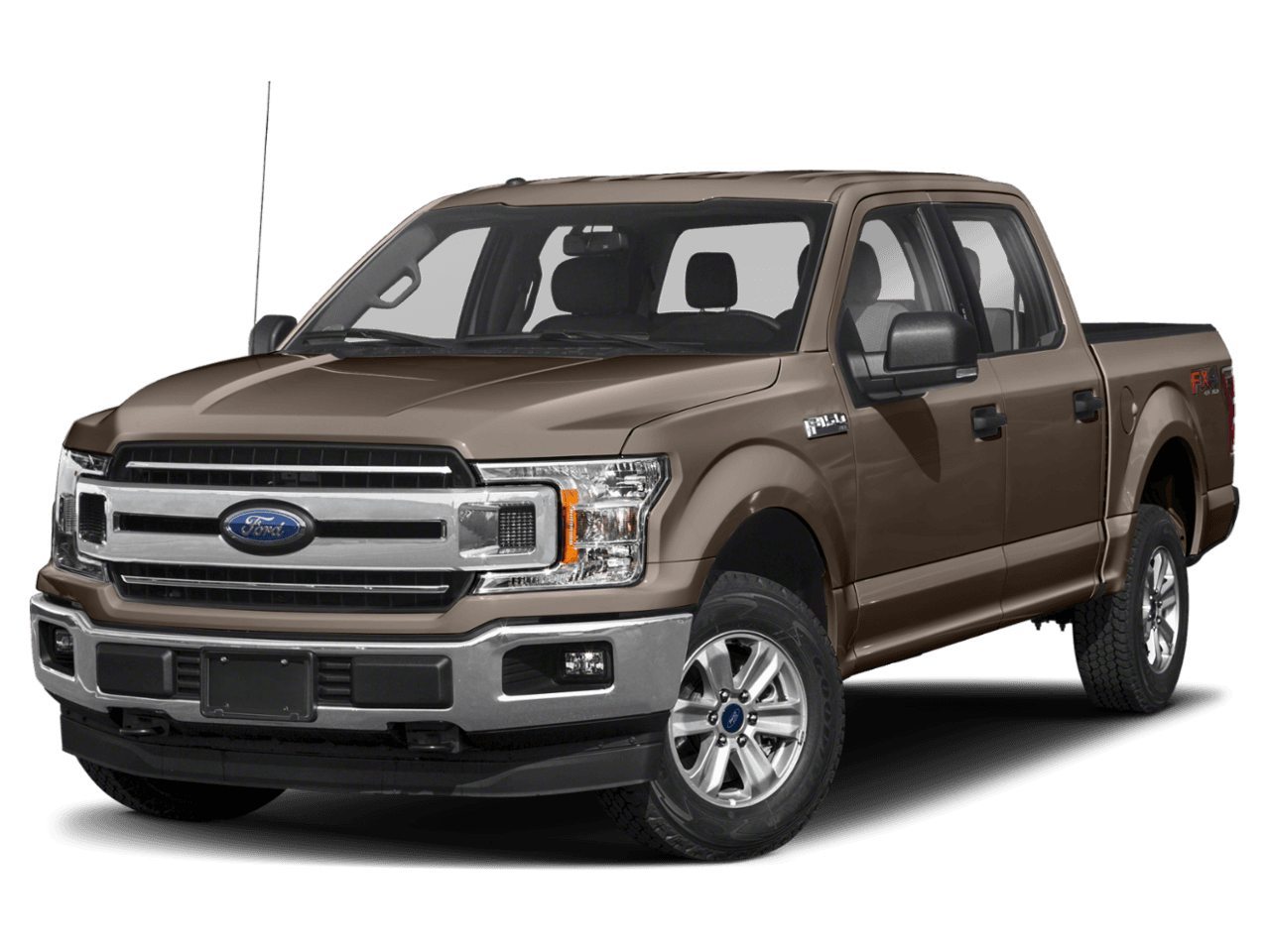 2018 Ford F-150 XLT 4WD SuperCrew 5.5' Box - Front 3/4, facing to the left