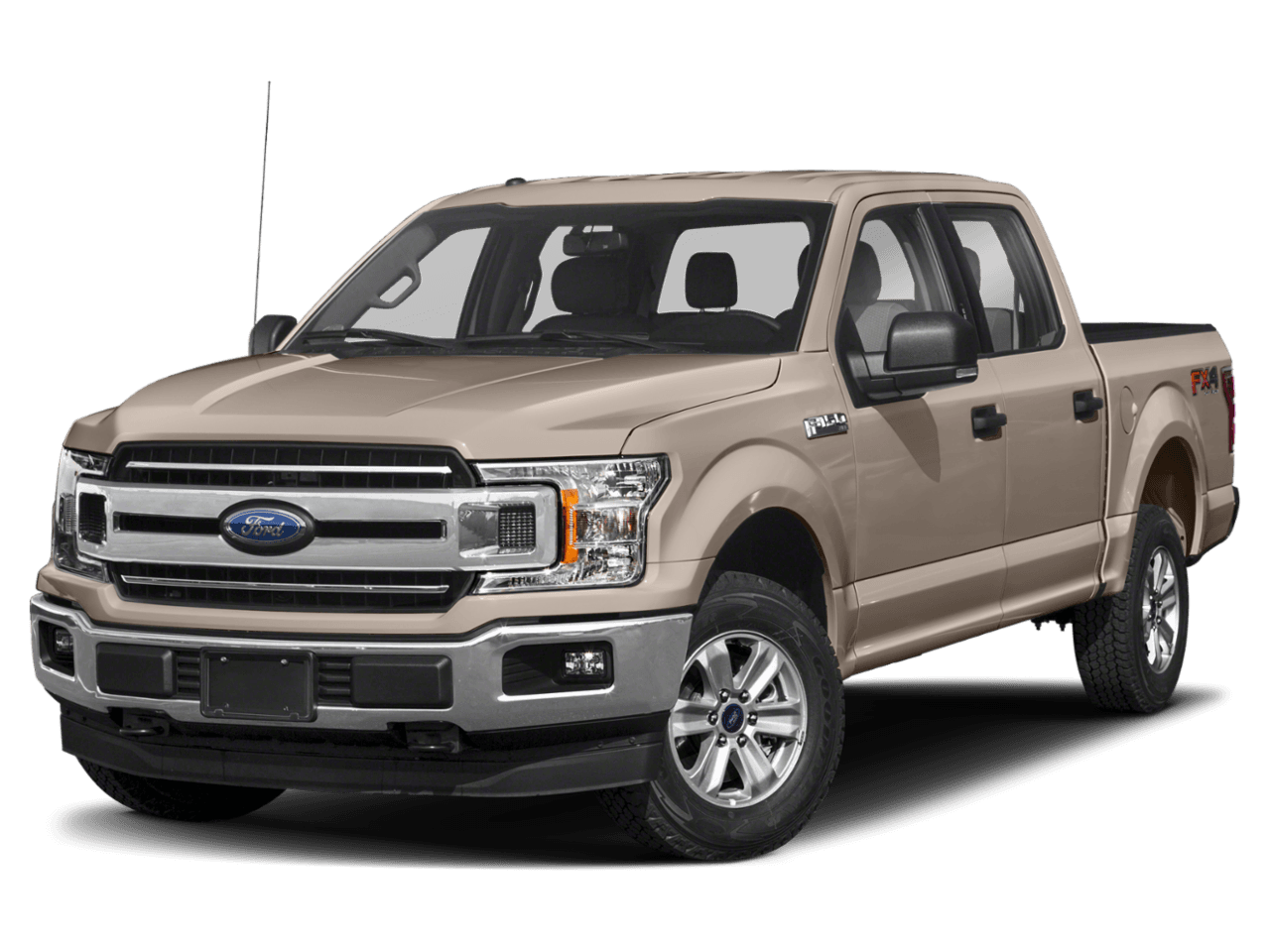 2018 Ford F-150 XLT 4WD SuperCrew 5.5' Box - Front 3/4, facing to the left