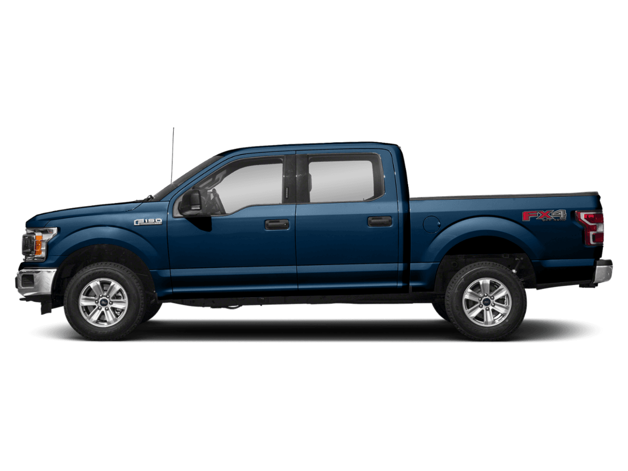2018 Ford F-150 XLT 4WD SuperCrew 5.5' Box - Profile, facing to the left