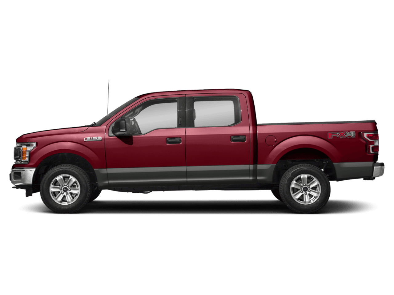 2018 Ford F-150 XLT 4WD SuperCrew 5.5' Box - Profile, facing to the left