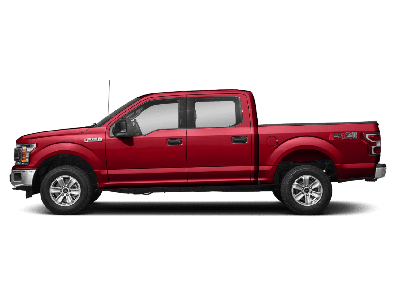 2018 Ford F-150 XLT 4WD SuperCrew 5.5' Box - Profile, facing to the left
