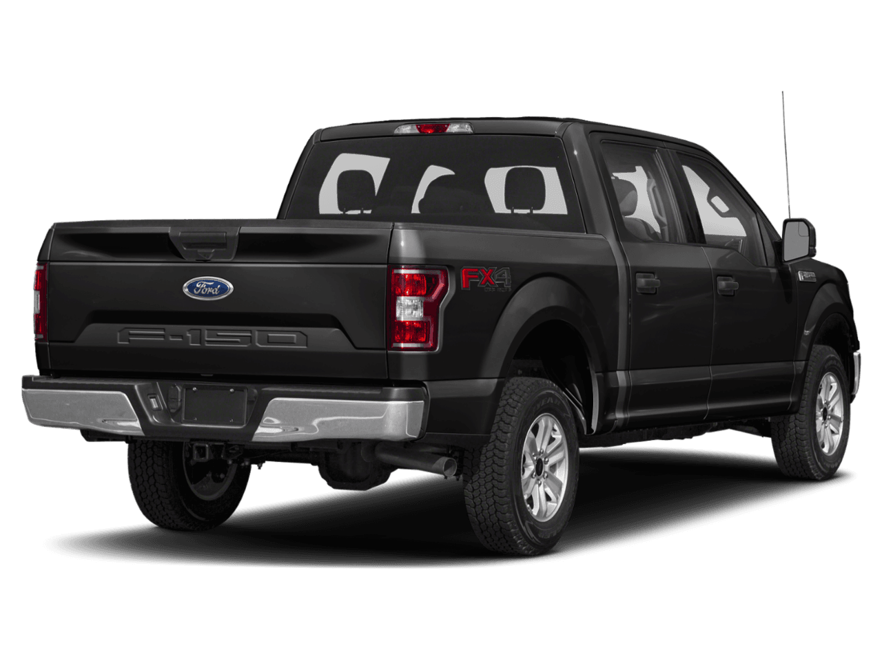 2018 Ford F-150 XLT 4WD SuperCrew 5.5' Box - Rear 3/4, facing to the right