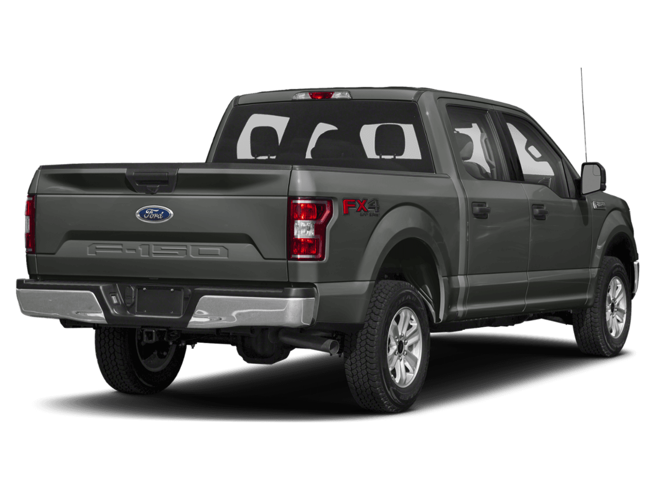 2018 Ford F-150 XLT 4WD SuperCrew 5.5' Box - Rear 3/4, facing to the right