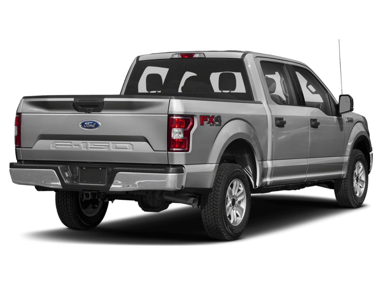 2018 Ford F-150 XLT 4WD SuperCrew 5.5' Box - Rear 3/4, facing to the right