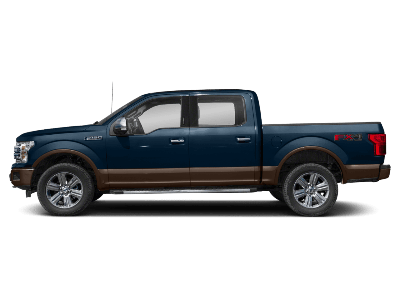2018 Ford F-150 LARIAT 4WD SuperCrew 5.5' Box - Profile, facing to the left