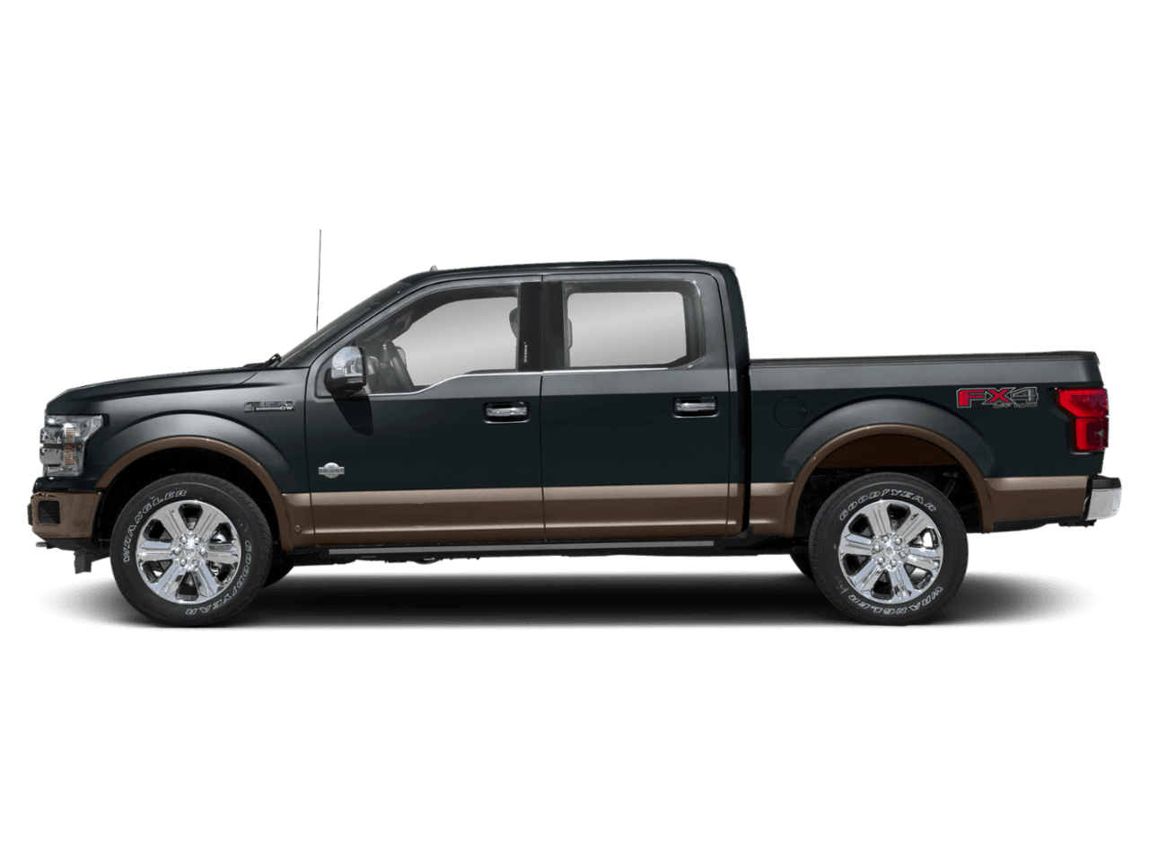 2018 Ford F-150 King Ranch 4WD SuperCrew 5.5' Box - Profile, facing to the left