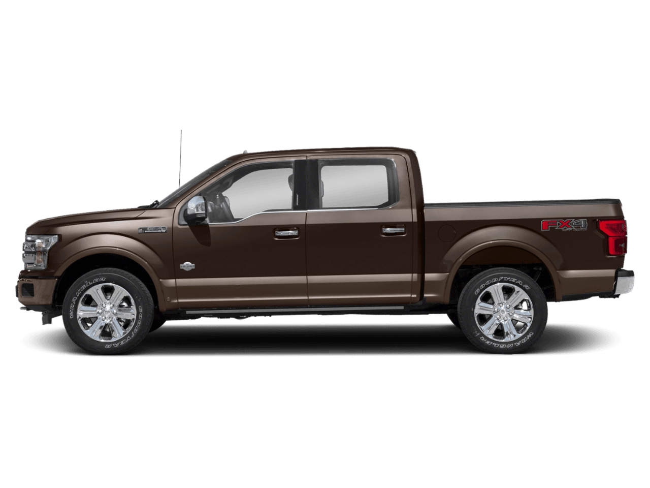 2018 Ford F-150 King Ranch 4WD SuperCrew 5.5' Box - Profile, facing to the left