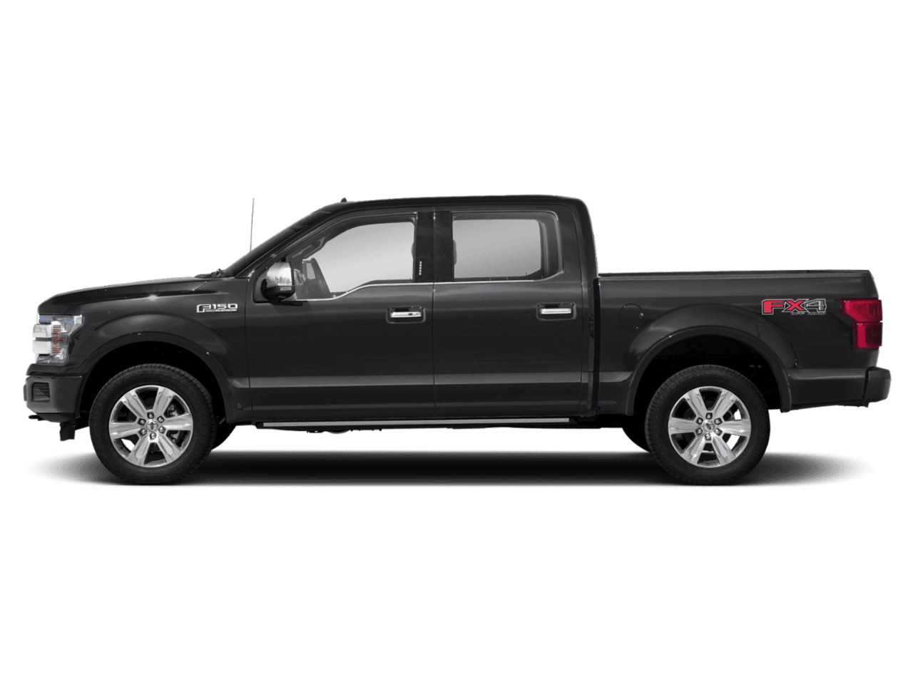 2018 Ford F-150 Platinum 4WD SuperCrew 5.5' Box - Profile, facing to the left