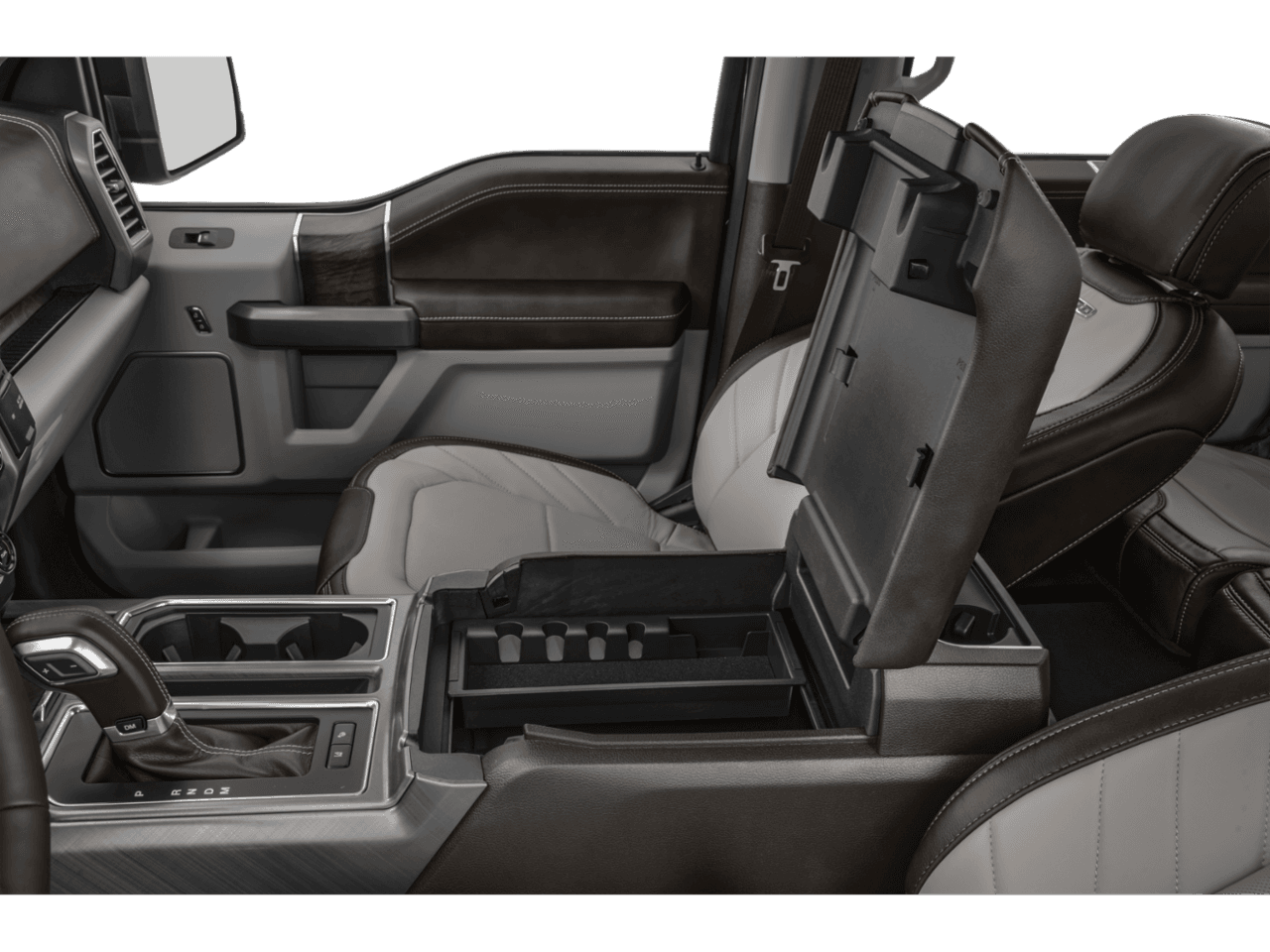 2018 Ford F-150 Limited 4WD SuperCrew 5.5' Box - Interior Center Storage Console