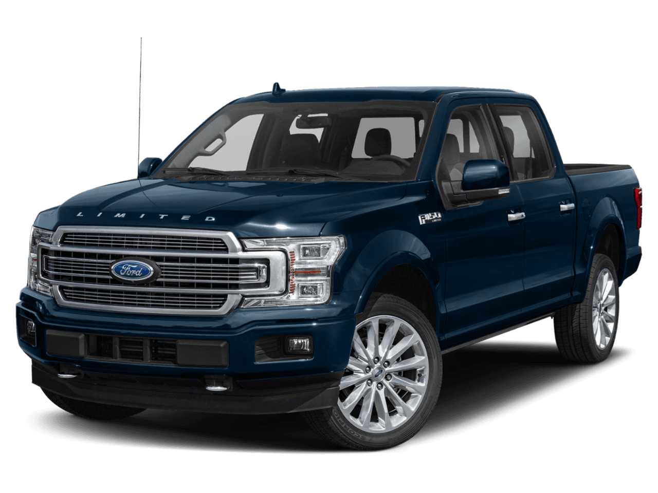 2018 Ford F-150 Limited 4WD SuperCrew 5.5' Box - Front 3/4, facing to the left
