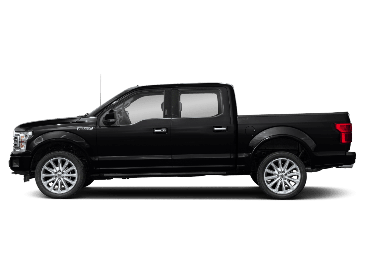 2018 Ford F-150 Limited 4WD SuperCrew 5.5' Box - Profile, facing to the left