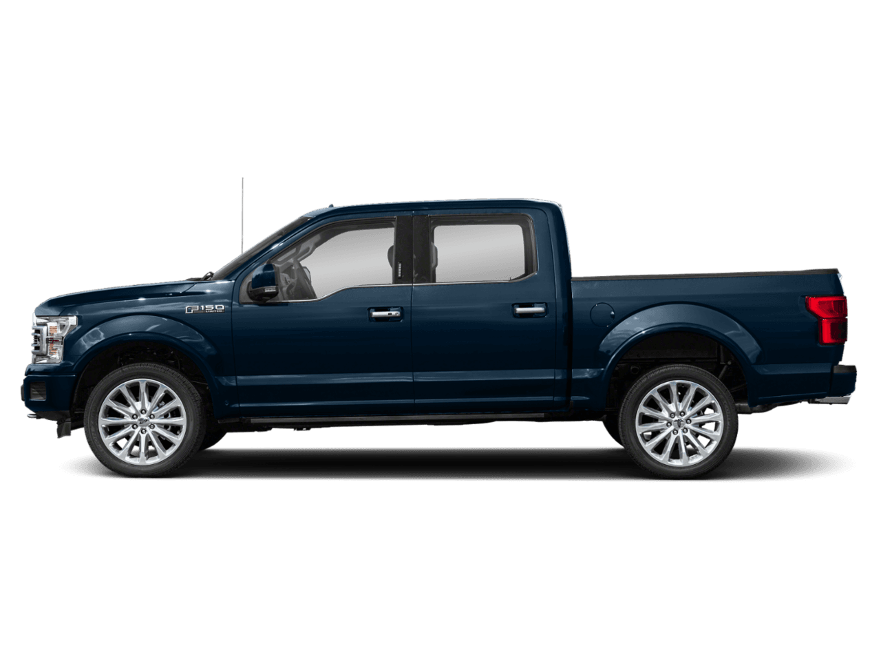 2018 Ford F-150 Limited 4WD SuperCrew 5.5' Box - Profile, facing to the left