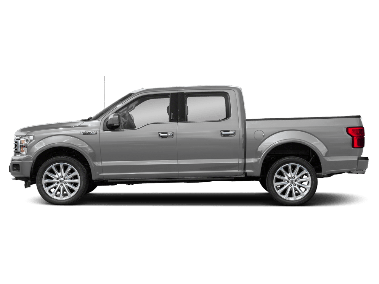 2018 Ford F-150 Limited 4WD SuperCrew 5.5' Box - Profile, facing to the left