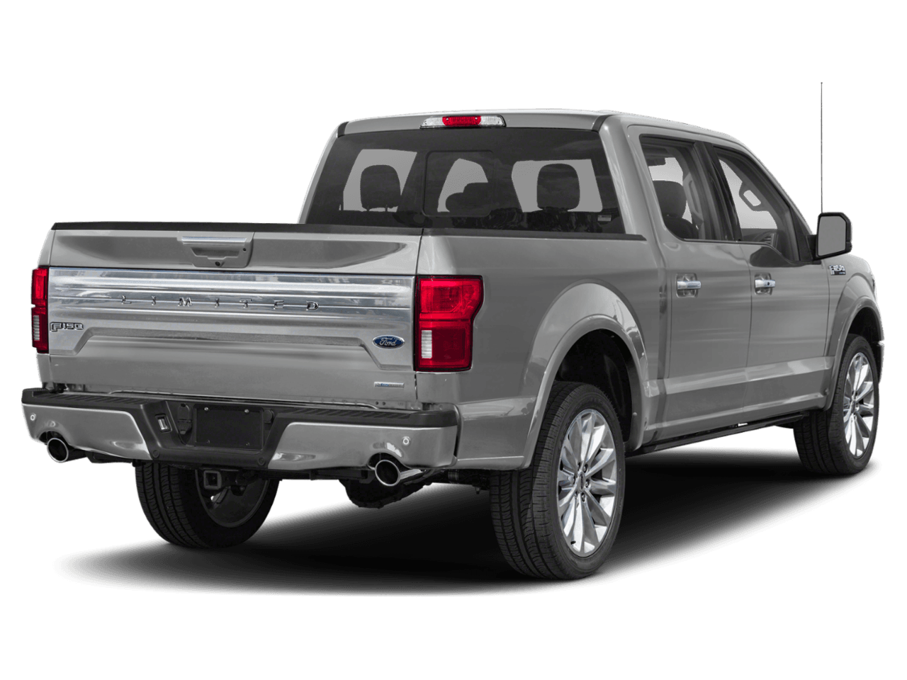 2018 Ford F-150 Limited 4WD SuperCrew 5.5' Box - Rear 3/4, facing to the right