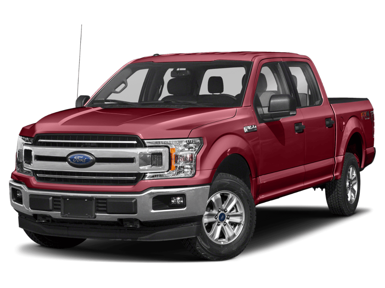 2018 Ford F-150 XLT 2WD SuperCrew 6.5' Box - Front 3/4, facing to the left