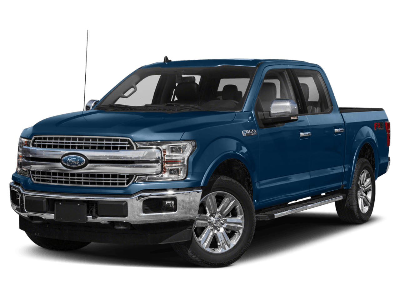 2018 Ford F-150 LARIAT 2WD SuperCrew 6.5' Box - Front 3/4, facing to the left