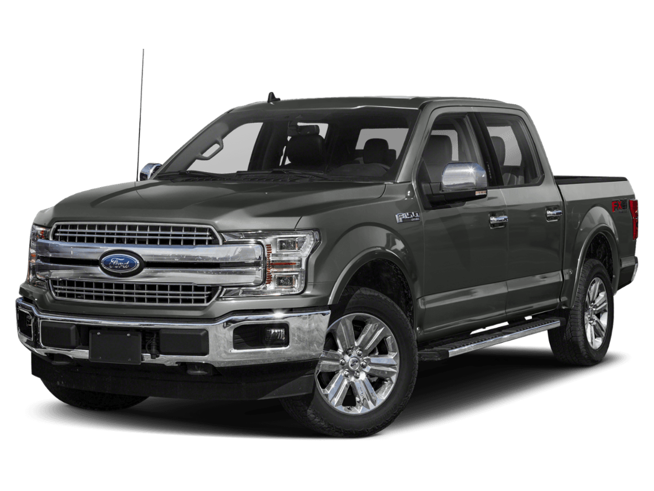 2018 Ford F-150 LARIAT 2WD SuperCrew 6.5' Box - Front 3/4, facing to the left