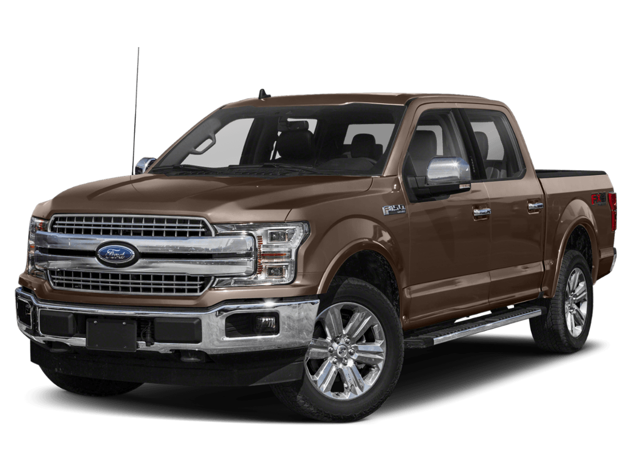 2018 Ford F-150 LARIAT 2WD SuperCrew 6.5' Box - Front 3/4, facing to the left