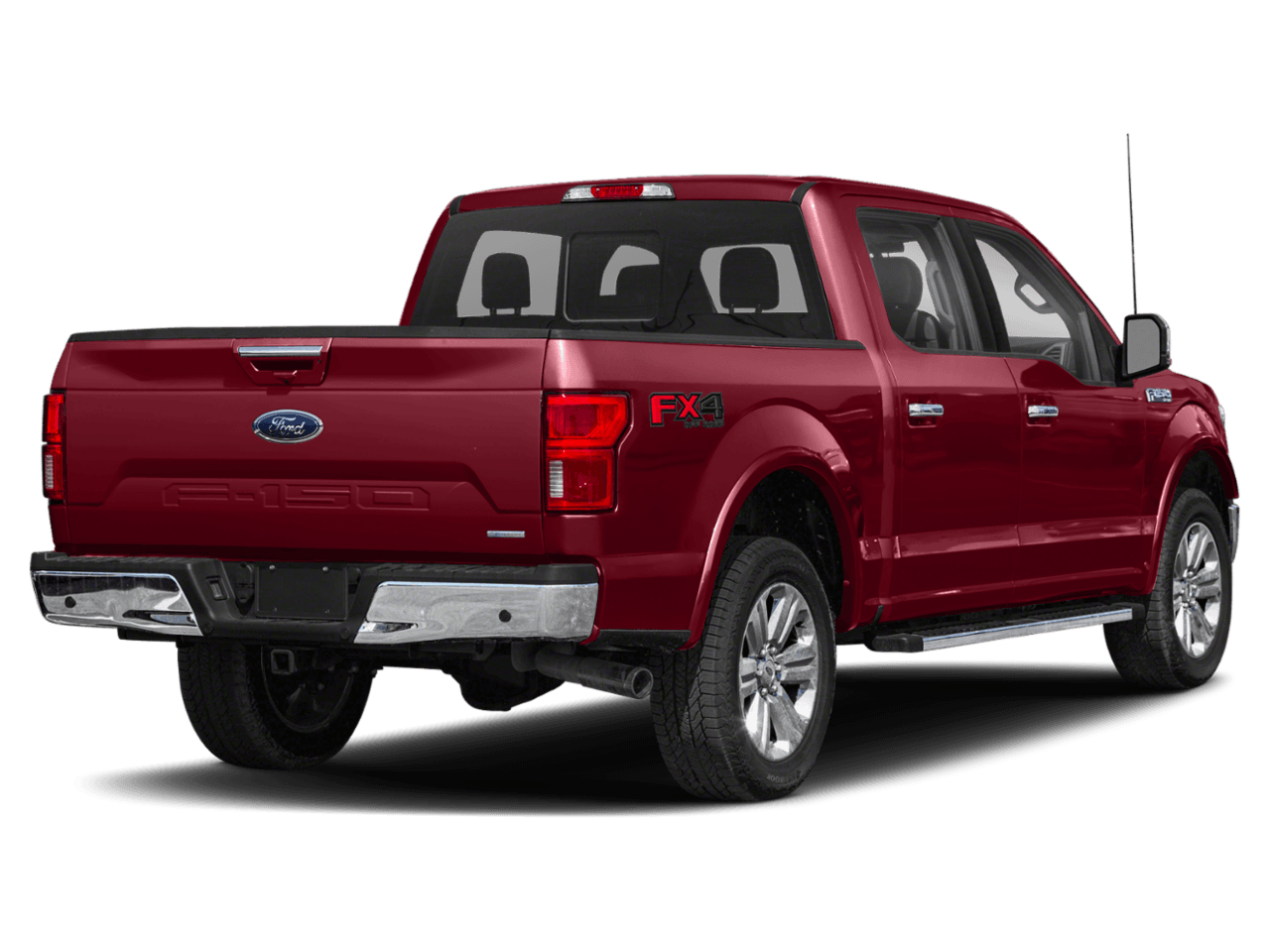 2018 Ford F-150 LARIAT 2WD SuperCrew 6.5' Box - Rear 3/4, facing to the right