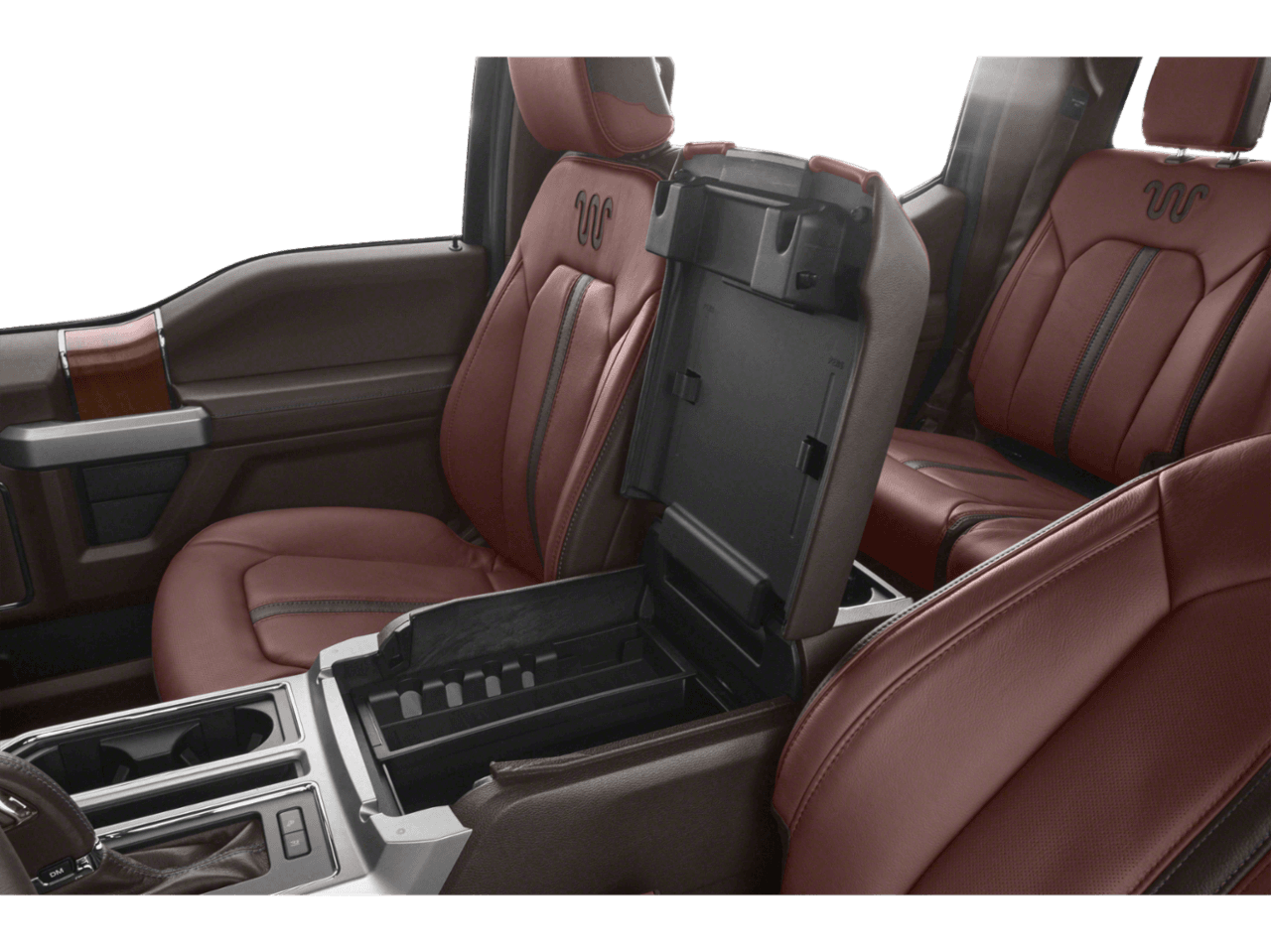 2018 Ford F-150 King Ranch 2WD SuperCrew 6.5' Box - Interior Center Storage Console