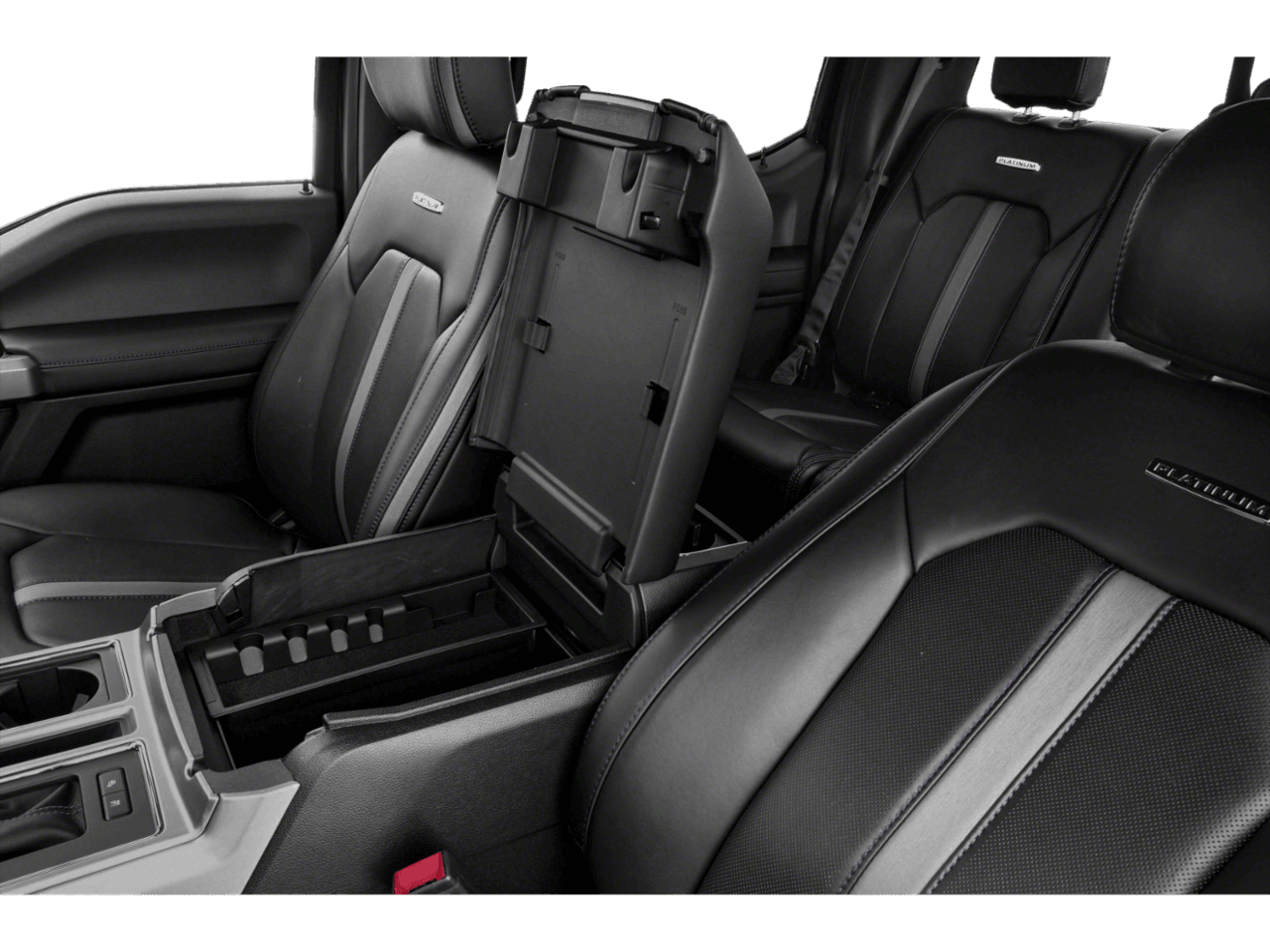 2018 Ford F-150 Platinum 2WD SuperCrew 6.5' Box - Interior Center Storage Console