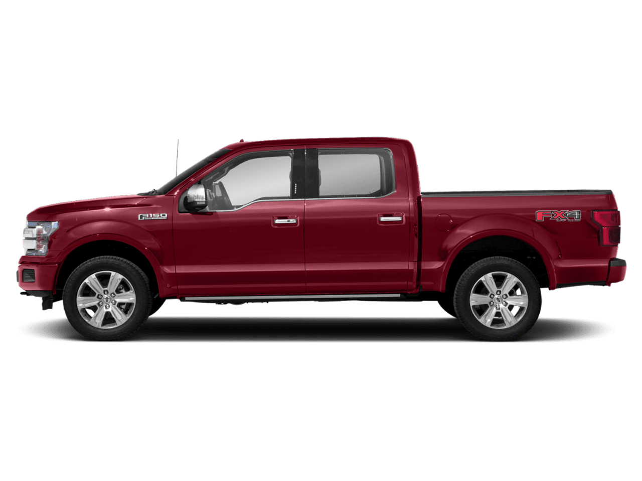 2018 Ford F-150 Platinum 2WD SuperCrew 6.5' Box - Profile, facing to the left