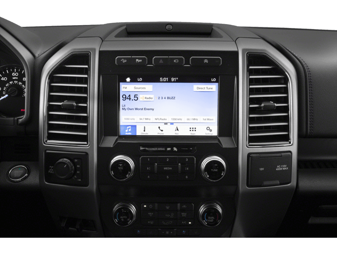 2018 Ford F-150 Platinum 2WD SuperCrew 6.5' Box - Interior Stereo System