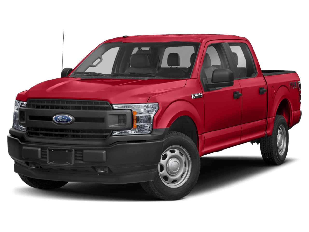 2018 Ford F-150 XL 4WD SuperCrew 6.5' Box - Front 3/4, facing to the left