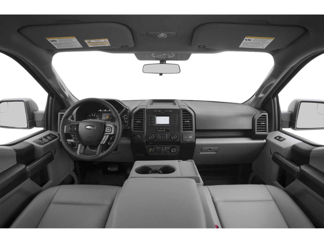 2018 Ford F-150 XL 4WD SuperCrew 6.5' Box - Interior Full Dash Basic