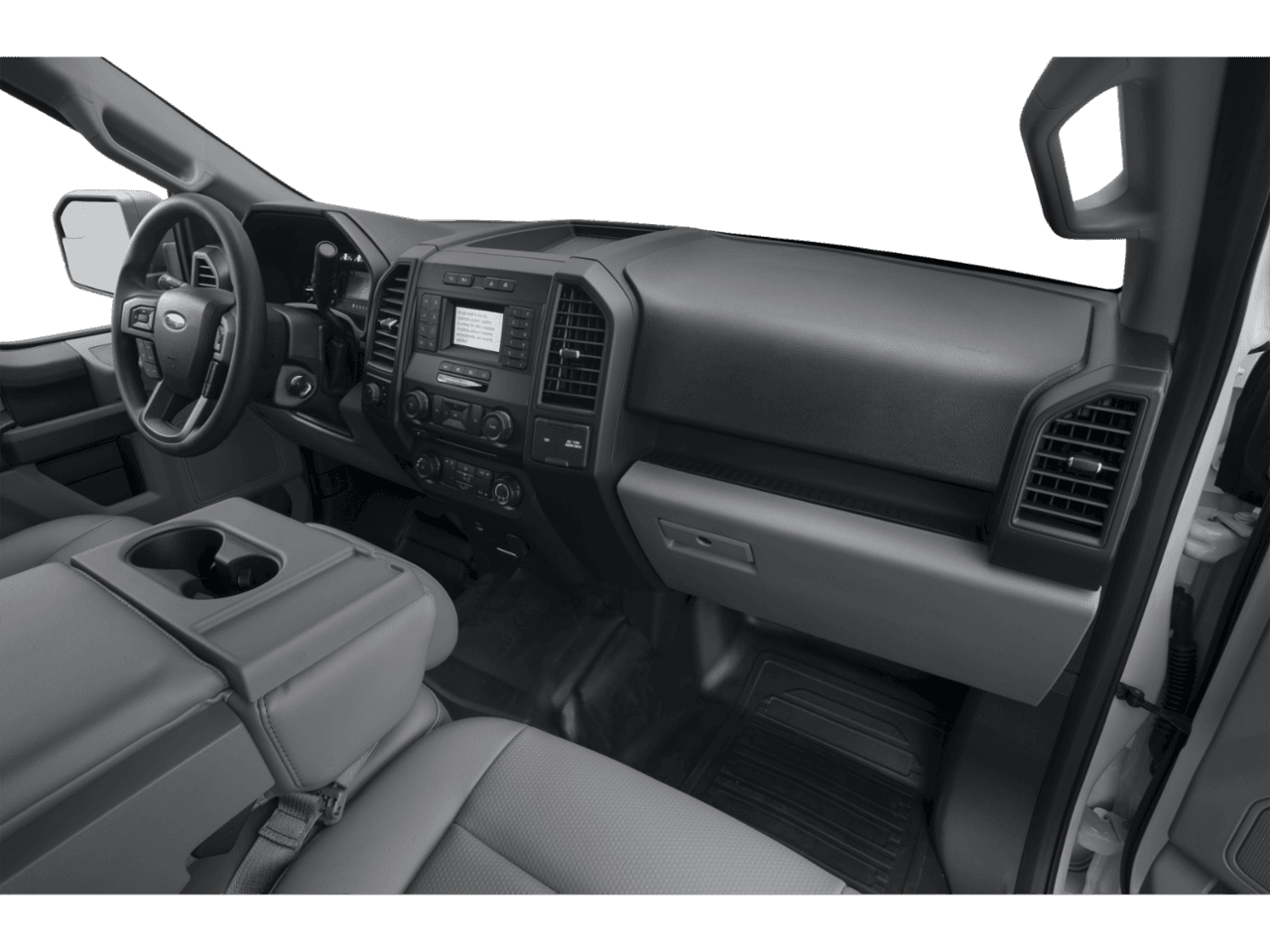 2018 Ford F-150 XL 4WD SuperCrew 6.5' Box - Interior Passenger Dash