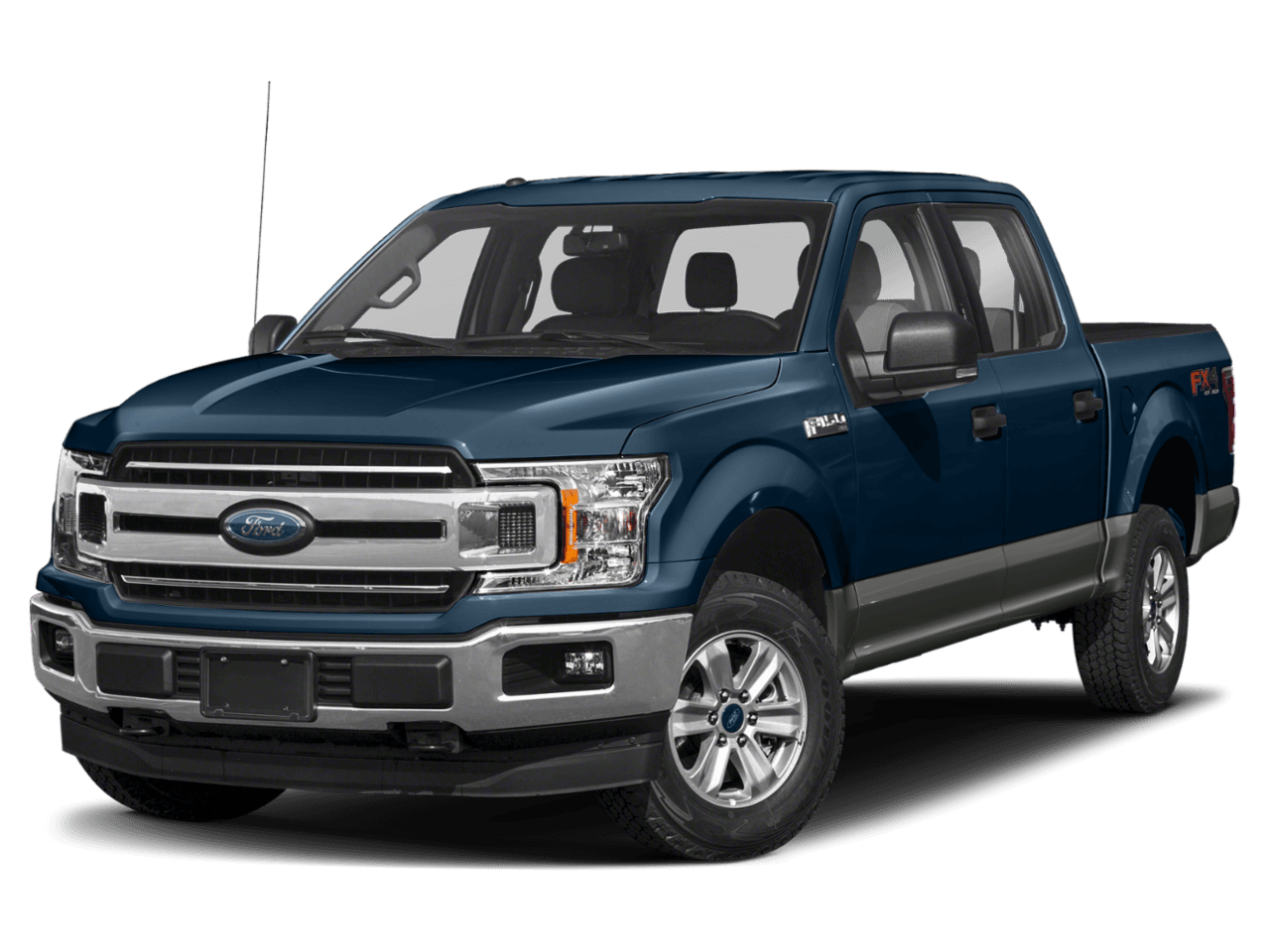 2018 Ford F-150 XLT 4WD SuperCrew 6.5' Box - Front 3/4, facing to the left
