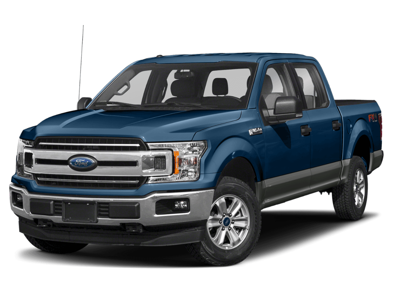 2018 Ford F-150 XLT 4WD SuperCrew 6.5' Box - Front 3/4, facing to the left