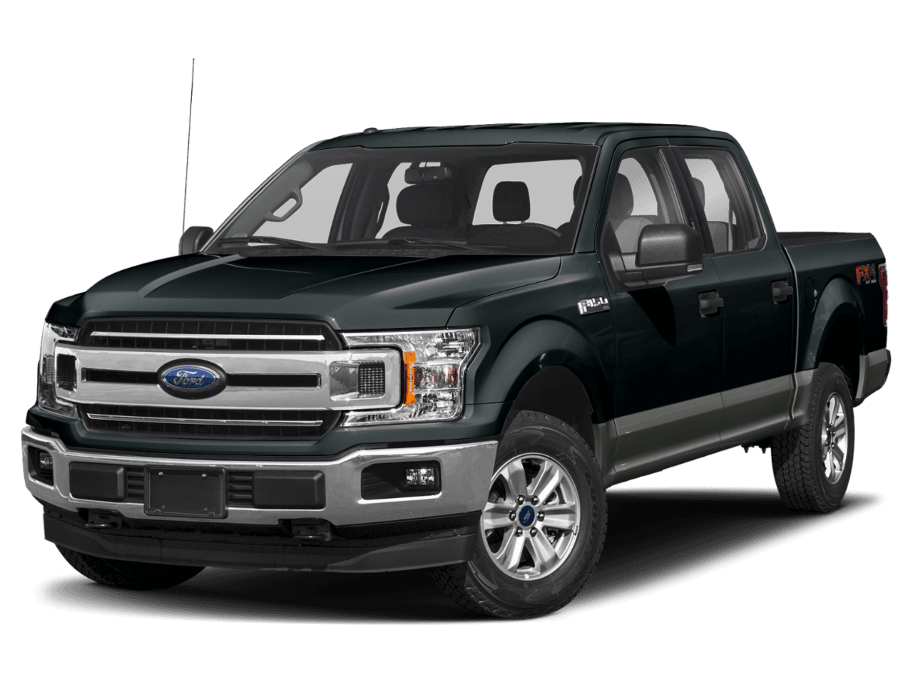 2018 Ford F-150 XLT 4WD SuperCrew 6.5' Box - Front 3/4, facing to the left