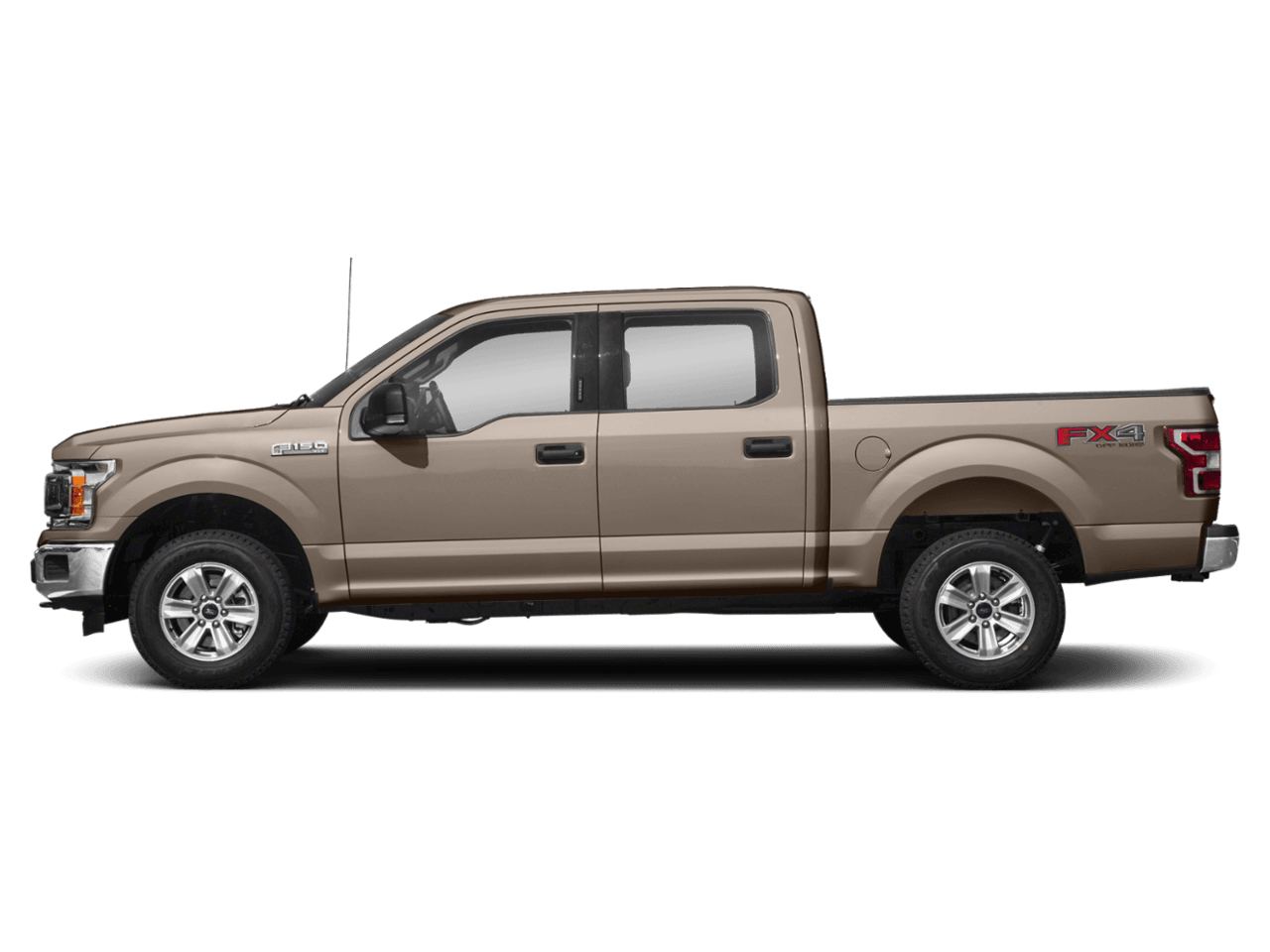 2018 Ford F-150 XLT 4WD SuperCrew 6.5' Box - Profile, facing to the left