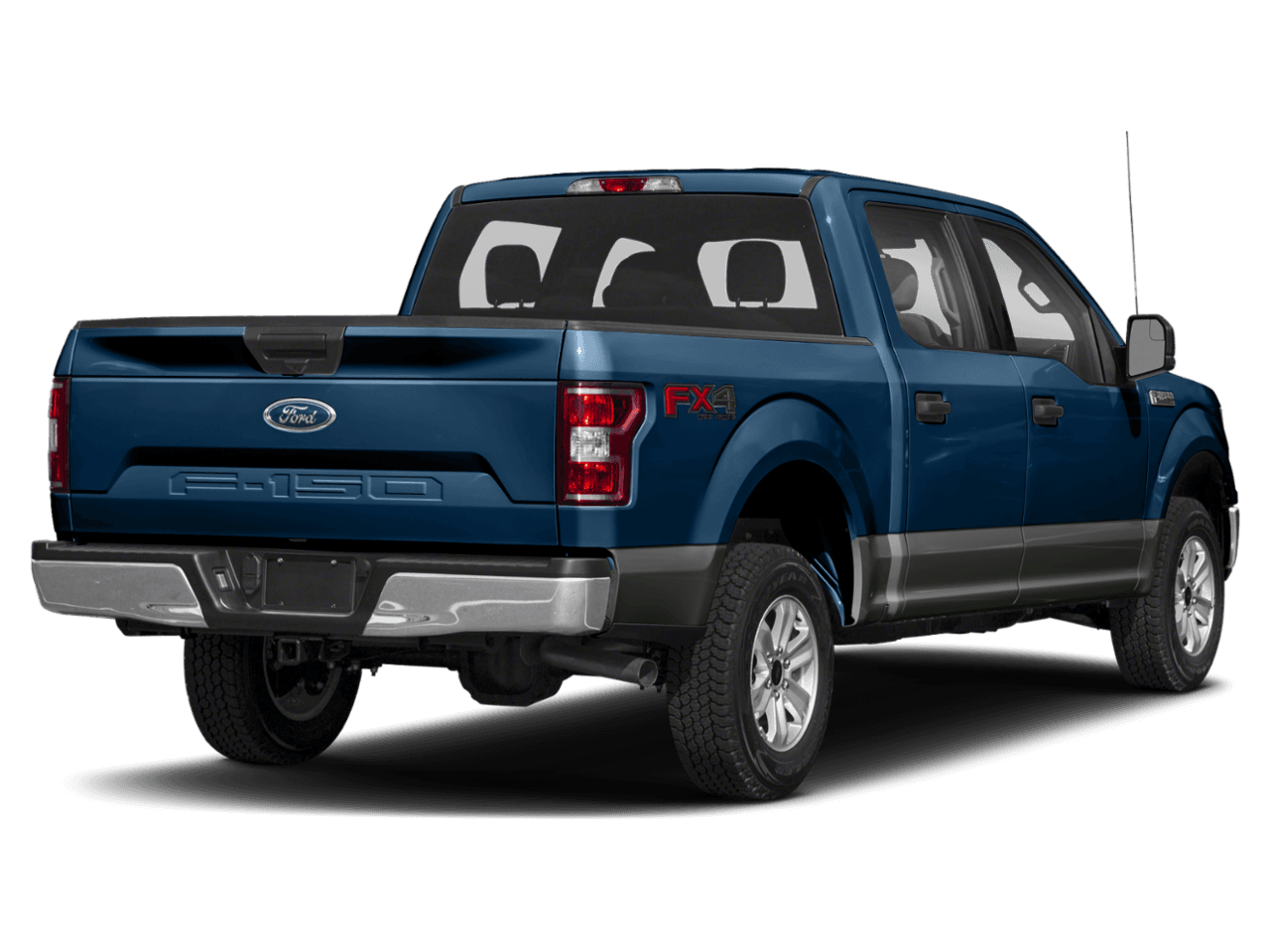2018 Ford F-150 XLT 4WD SuperCrew 6.5' Box - Rear 3/4, facing to the right