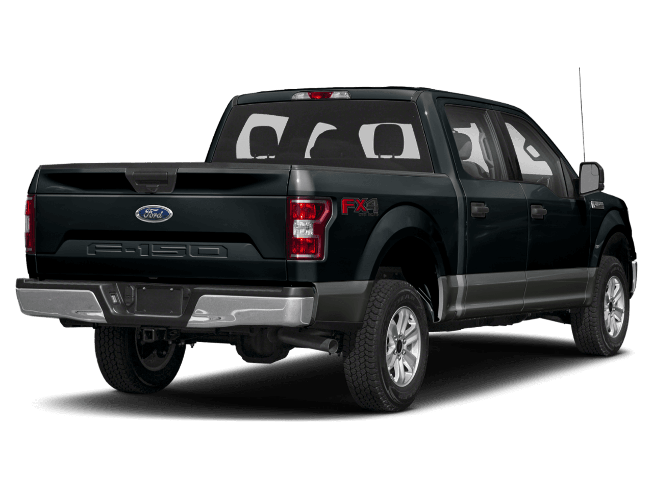 2018 Ford F-150 XLT 4WD SuperCrew 6.5' Box - Rear 3/4, facing to the right