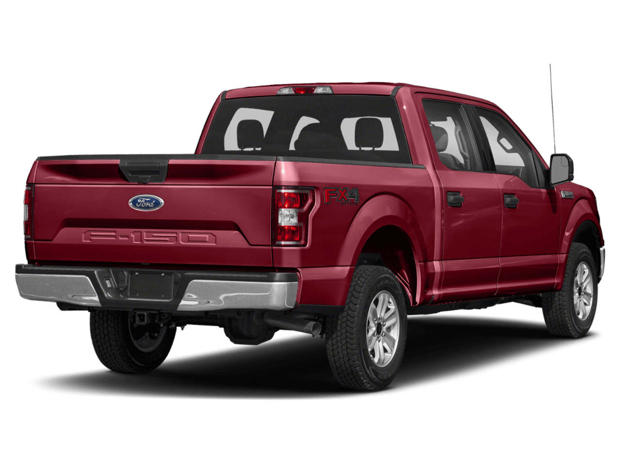 2018 Ford F-150 XLT 4WD SuperCrew 6.5' Box - Rear 3/4, facing to the right