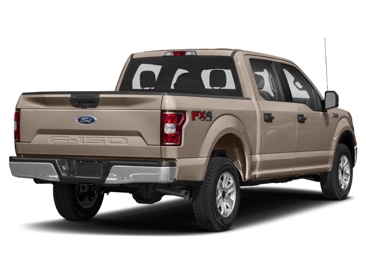 2018 Ford F-150 XLT 4WD SuperCrew 6.5' Box - Rear 3/4, facing to the right