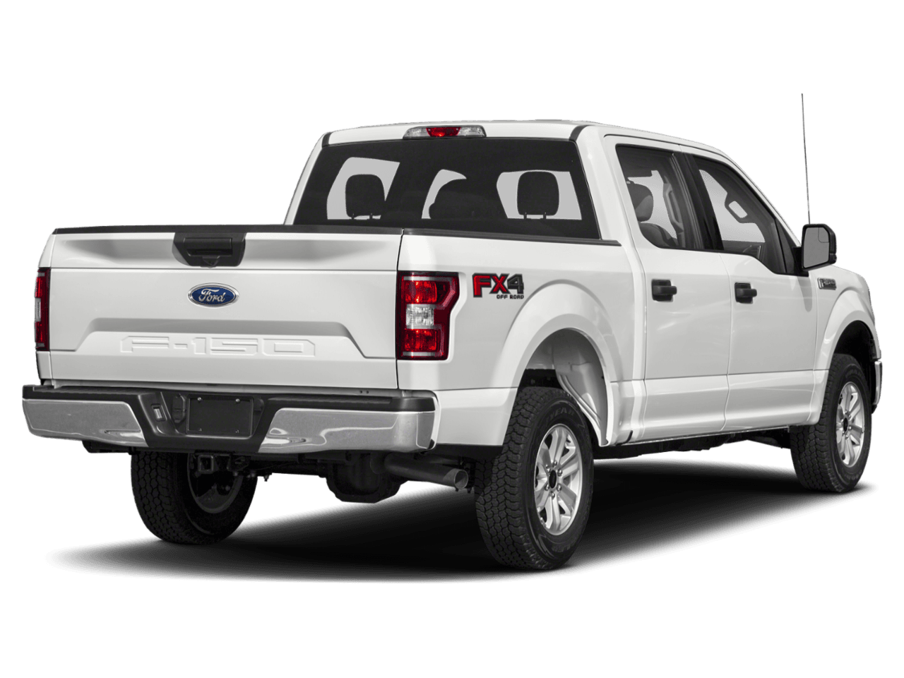 2018 Ford F-150 XLT 4WD SuperCrew 6.5' Box - Rear 3/4, facing to the right