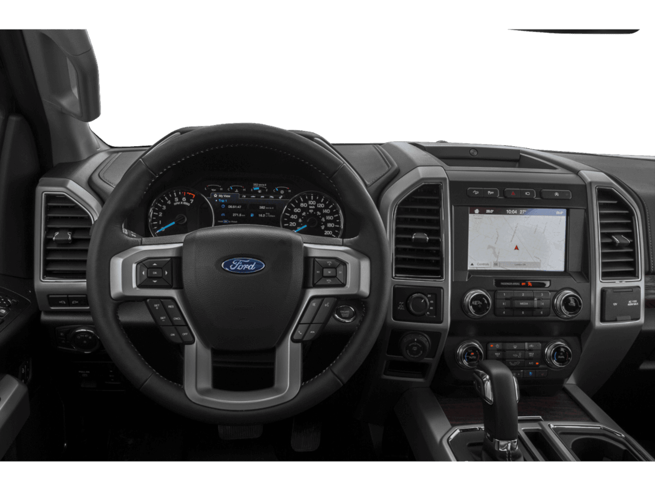 2018 Ford F-150 LARIAT 4WD SuperCrew 6.5' Box - Interior Drivers Dash