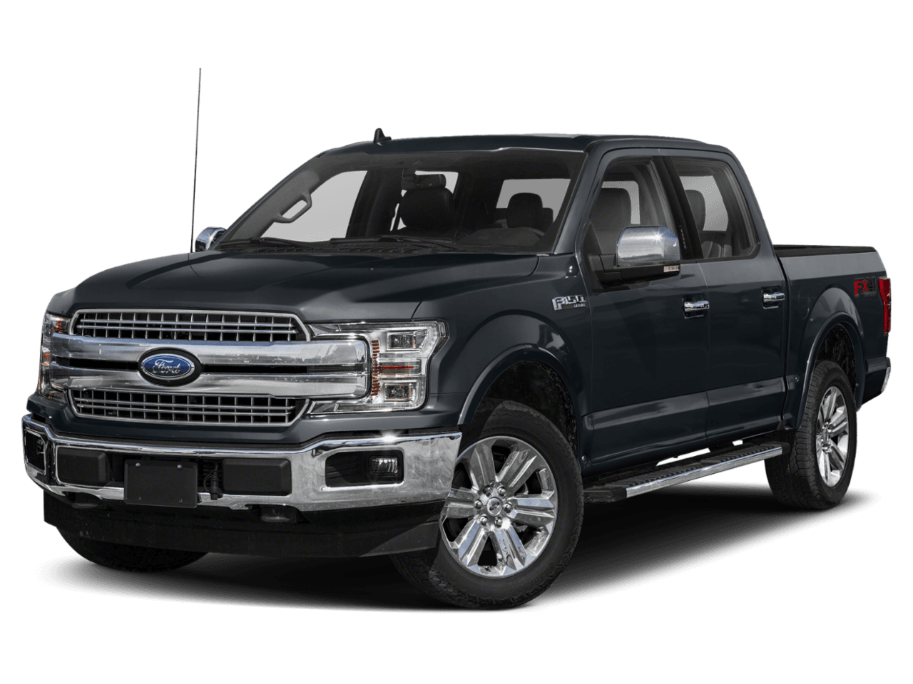 2018 Ford F-150 LARIAT 4WD SuperCrew 6.5' Box - Front 3/4, facing to the left