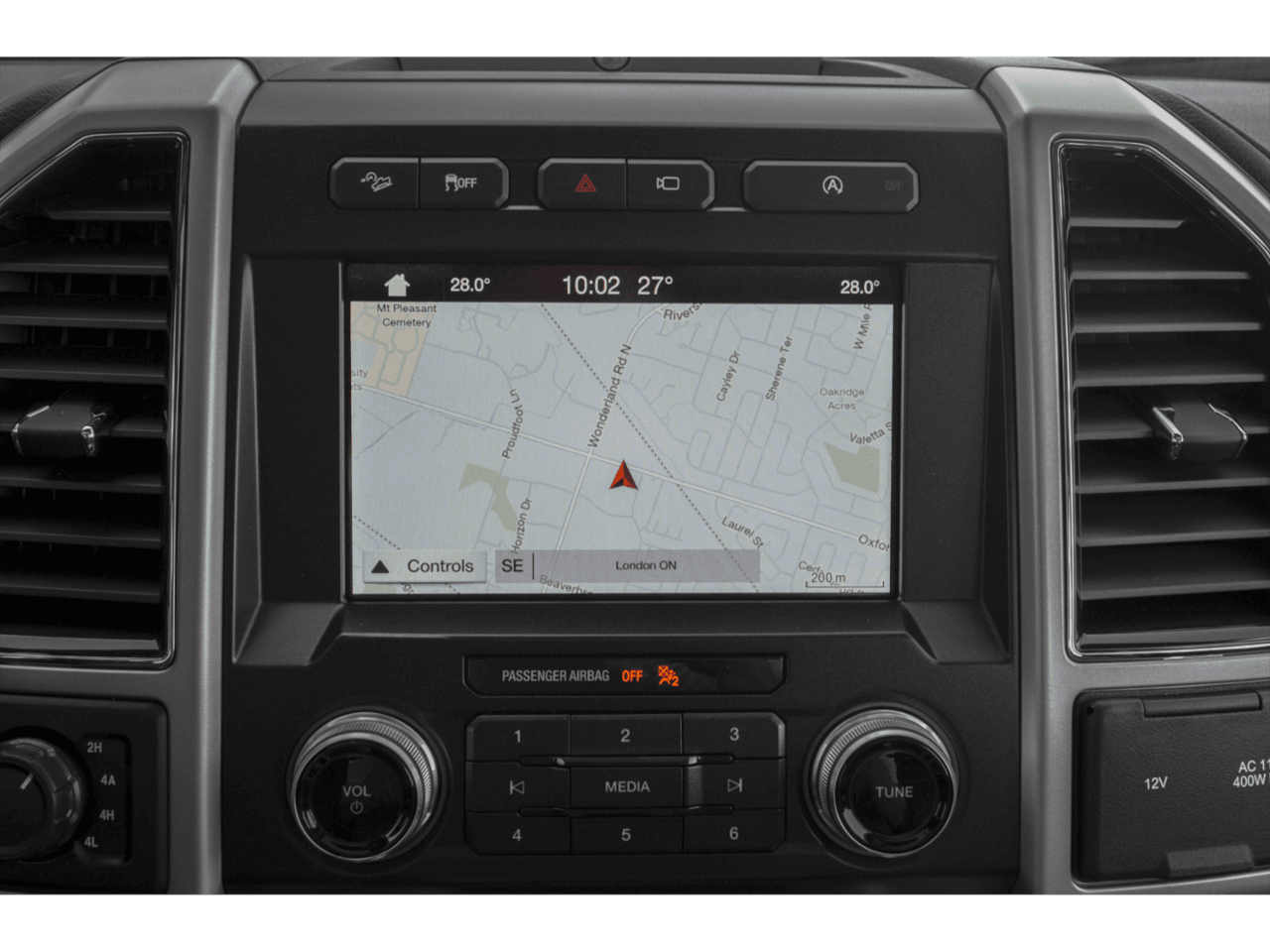 2018 Ford F-150 LARIAT 4WD SuperCrew 6.5' Box - Interior Navigation System