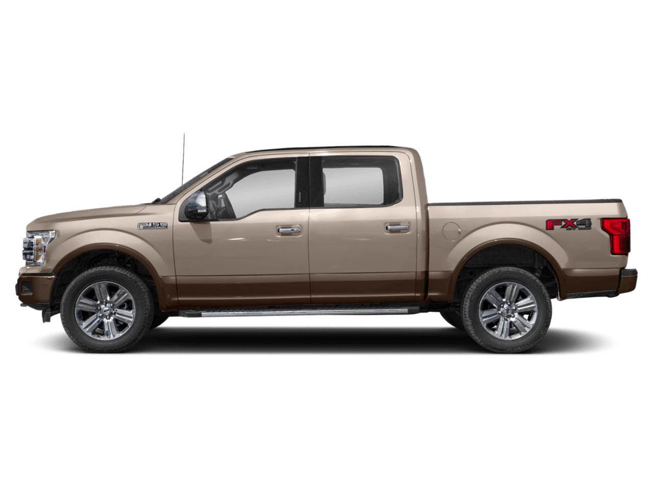 2018 Ford F-150 LARIAT 4WD SuperCrew 6.5' Box - Profile, facing to the left
