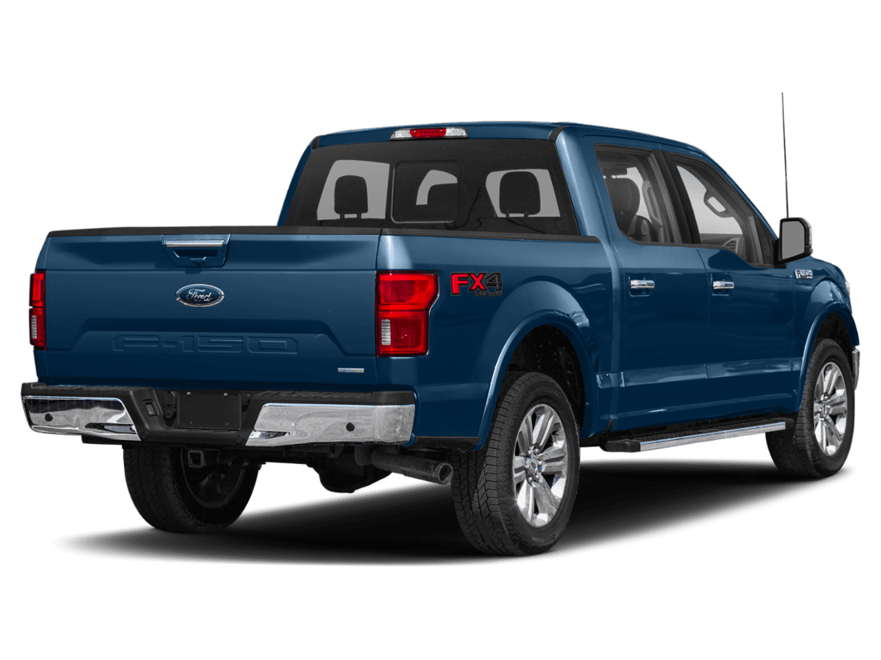 2018 Ford F-150 LARIAT 4WD SuperCrew 6.5' Box - Rear 3/4, facing to the right