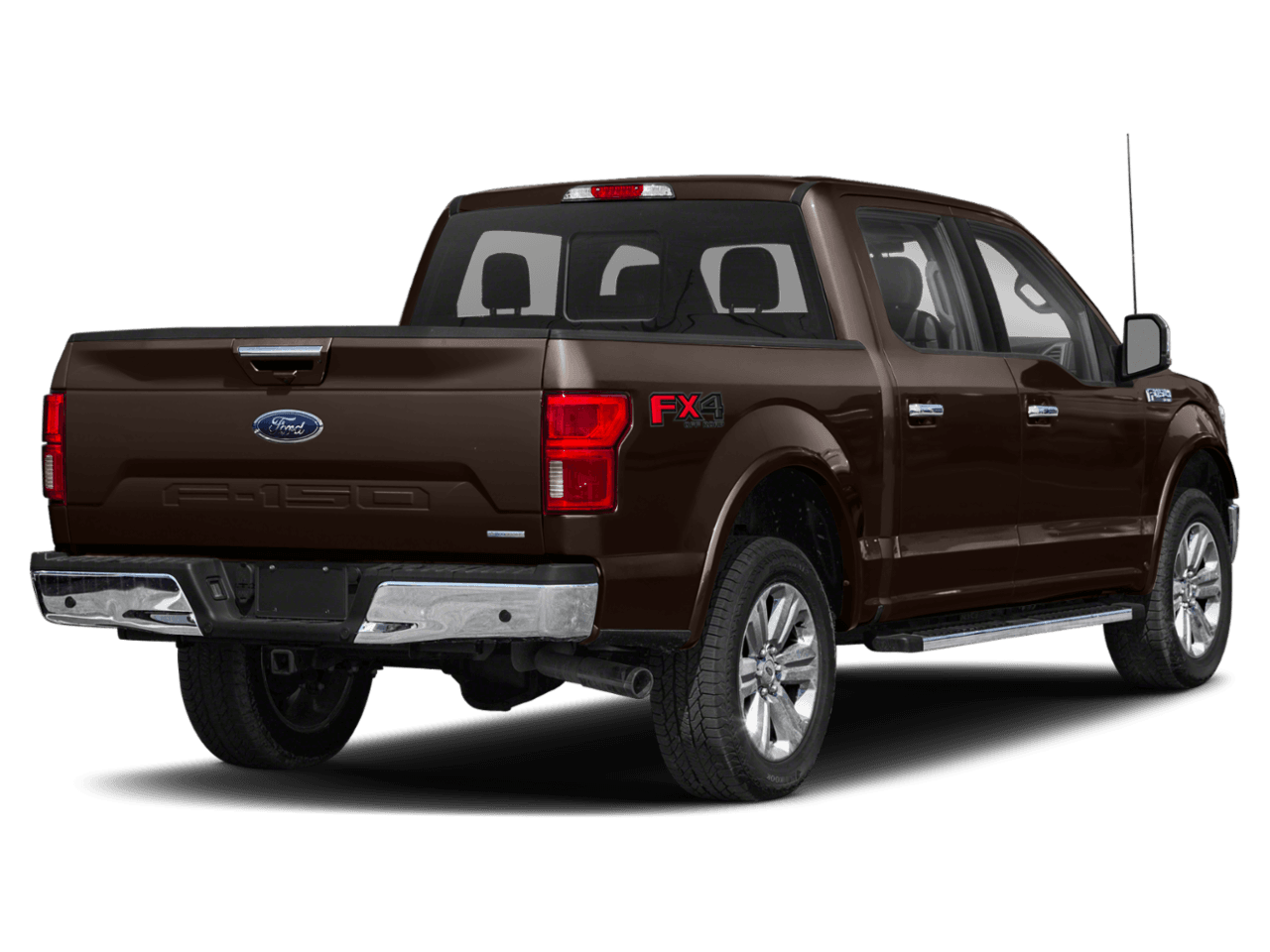 2018 Ford F-150 LARIAT 4WD SuperCrew 6.5' Box - Rear 3/4, facing to the right