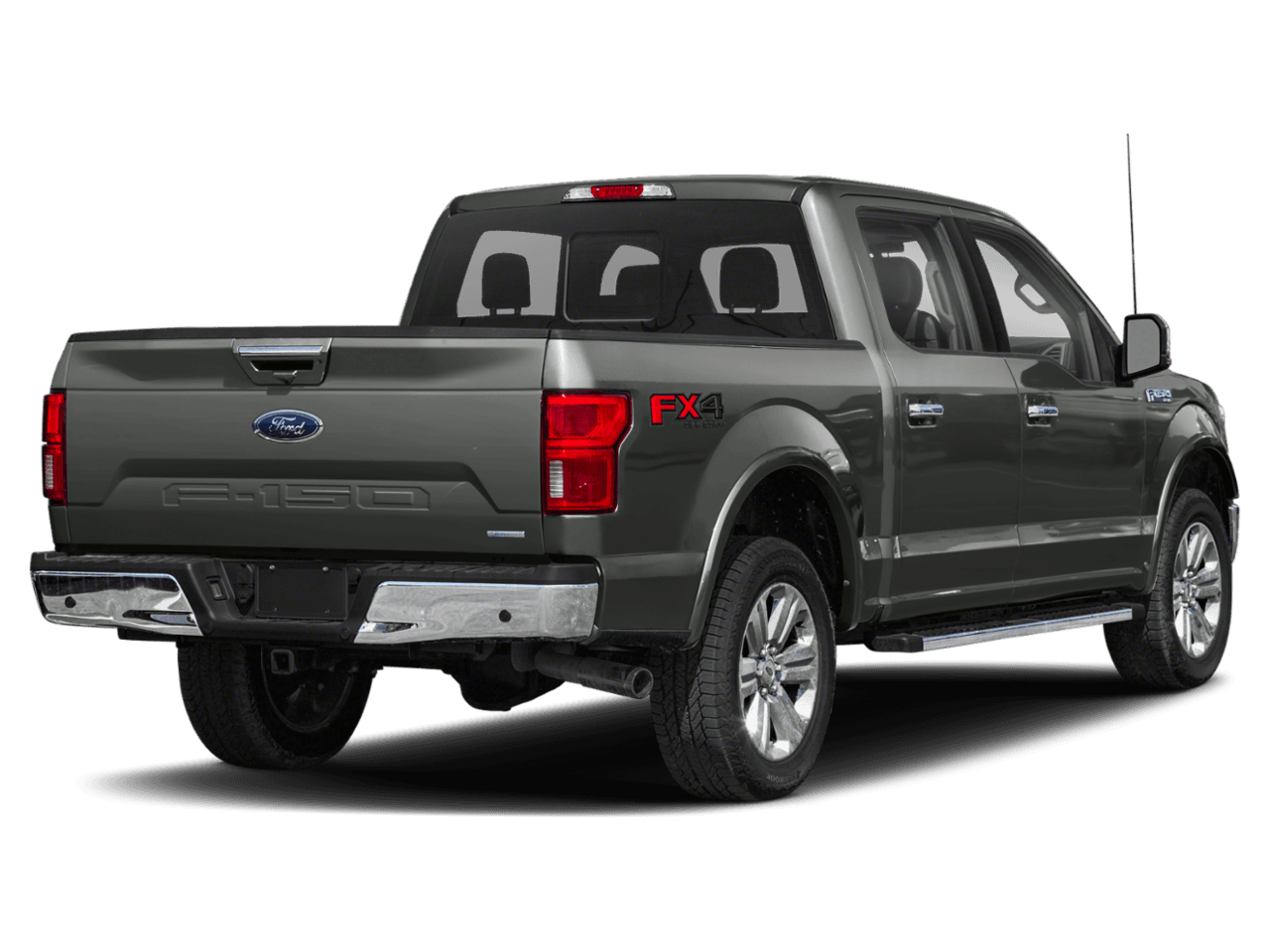 2018 Ford F-150 LARIAT 4WD SuperCrew 6.5' Box - Rear 3/4, facing to the right
